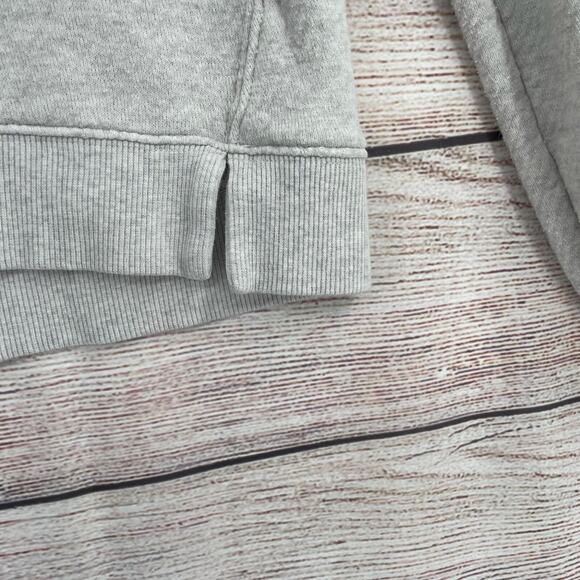 Madewell MWL AiryTerry Hoodie Sweatshirt Women's Size Medium Gray - Picture 3 of 7